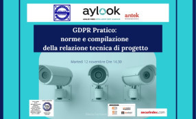 Webinar “GDPR pratico: Norme e compilazione della relazione tecnica di progetto”