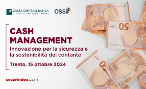 Cash management: innovazione per la sicurezza e la sostenibilità del contante - save the date